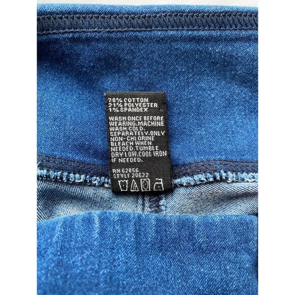 Hue Jeggings Leggings Size Medium Tapered Skinny Leg Stretchy Form Fitting Jeans - Picture 4 of 9